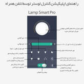 لوستر مدرن دیجی لایتینگ مدل دایره سه لاین سیلیکونی