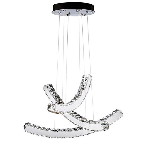 لوسترسه شعله زادمهر مدرن مدل کمان کد K60